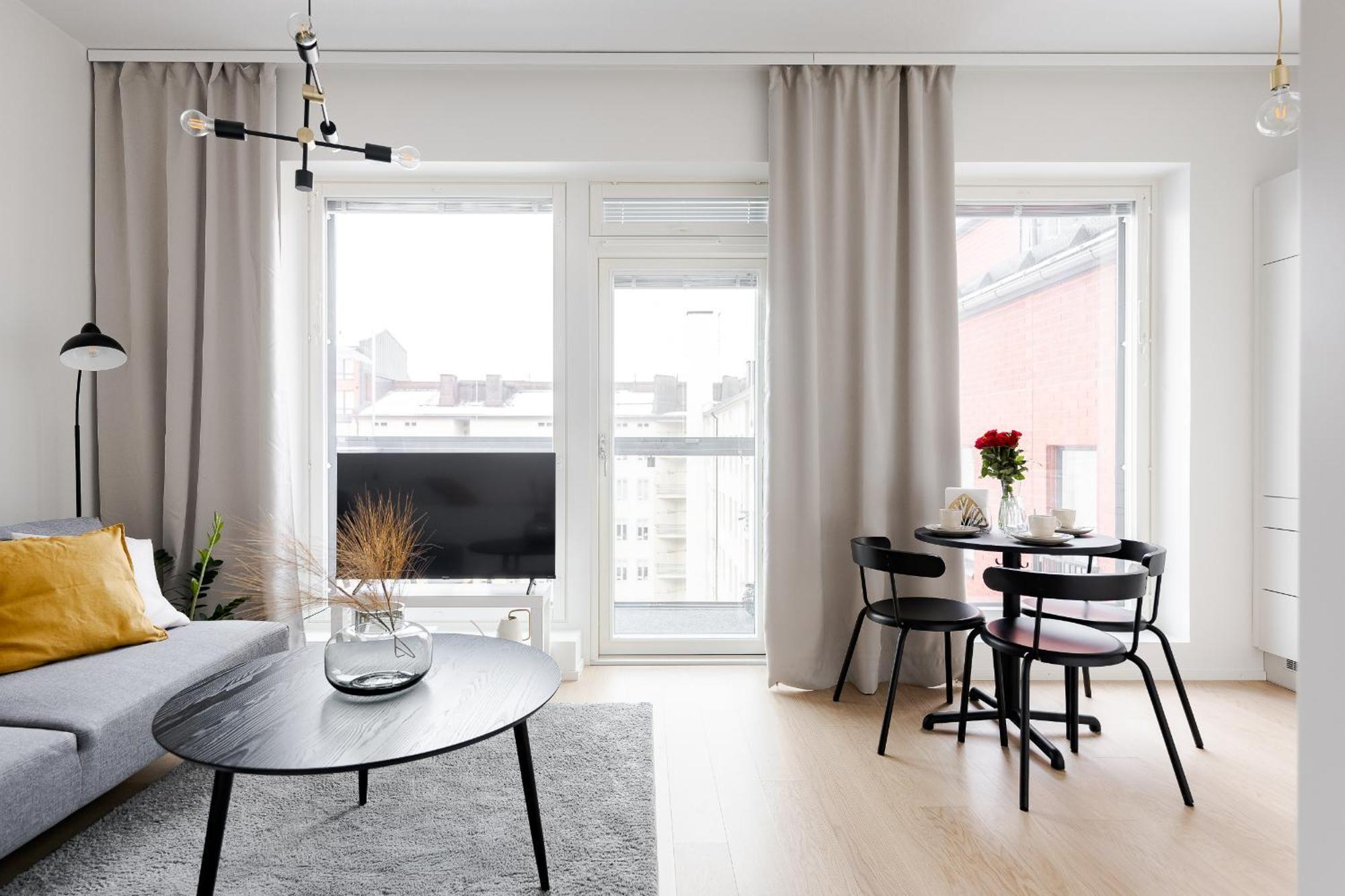 Apartamento Great Location, Quiet And New With Balcony&Cafe Tampere Exterior foto